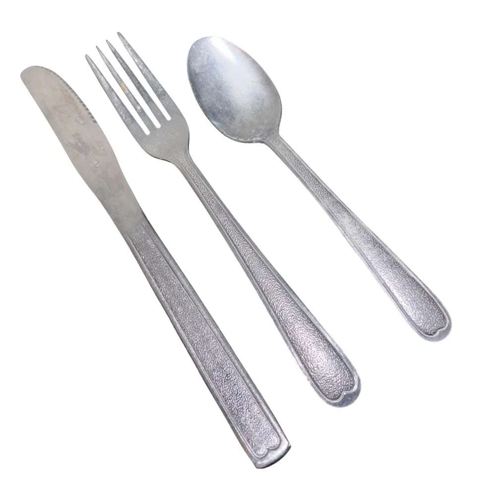 Walco | Stainless‎ Steel | Flatware Silverware Set | 3 Piece Place Setting